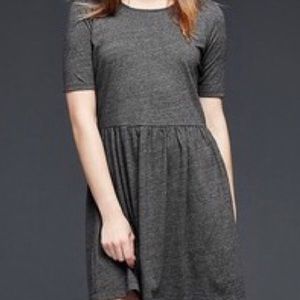 Gap Fit and Flare Heather Grey Dress (Small)